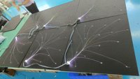 Panneau de plafond étoile à fibre optique 12V en alliage d'aluminium avec application IP44/télécommande garantie de 2 ans pour les cinémas
