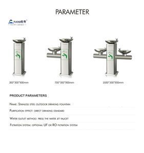 Fontaine à boire d'extérieur en acier inoxydable 304, fontaine à boire, pour le <span class=keywords><strong>parc</strong></span>, eau à boire dans le <span class=keywords><strong>parc</strong></span>, jouet électronique - Product Image 4