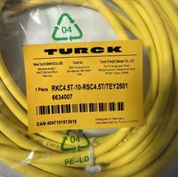 Câble de connexion capteur Rkc4.5t-2-rsc4.5t/tey2501 neuf et original pour équipement d'automatisation industrielle, en stock