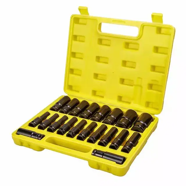 1/2"20pcs Car CR - V Material Car Repair Socket Set Hand Tool Set