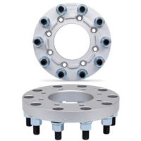 Adaptateurs d'espacement de roues forgés BOTRAK 2 pouces 8 à 10 trous 8x225 à 22,5'' 24,5'' 10x285 pour Ford F-450 F-550 Super Duty