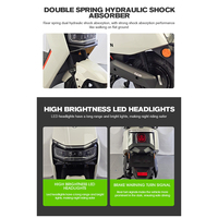 Sepeda Motor Listrik Pintar 3000W menawarkan kecepatan maksimal 80km/jam, jangkauan 120km, dan pilihan warna yang dapat disesuaikan.