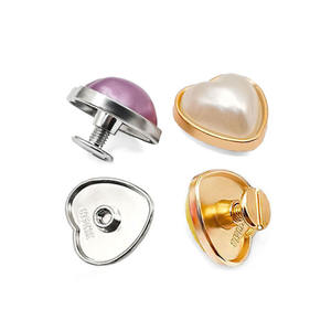 אוהב פנינה rvet אבזם מסמר ציפורן בורג דקורטיבי כפתור תיק עור בגדים אביזרים חומרה מיוחדים עבור חלקי התיק - Product Image 5