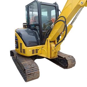 รถขุดมือสอง Komatsu PC55MR 5.5 ตัน ขายดี พร้อมปั๊มเกียร์ Kawasaki คุณภาพสูง คุ้มค่า สำหรับงานก่อสร้างและเคลื่อนย้ายดิน - Product Image 1