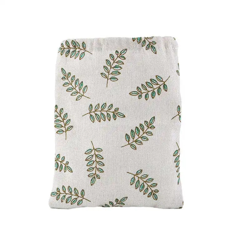 Reusable Festival Packaging Christmas Drawstring Gift Bags For Candy