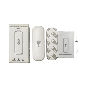 Sensor inteligente de temperatura y humedad WiFi de alta calidad, compatible con batería, con tapa abatible para monitoreo remoto - Product Image 4