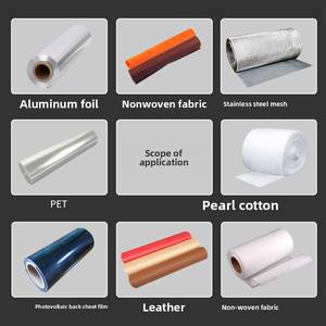 בד שאינו ארוג מכונת חיתוך אוטומציה אחרת עבור בד כותנה פנינה סרט חיות מחמד potovoltic לוח אחורי 5 שנים אחריות - Product Image 2