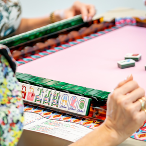 Set di Tessere Mahjong Americano Verde Perla della Serie The Style of Your Life che fa Sorprendere - Product Image 5