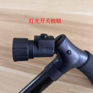Bastón Mágico Shengli de Aleación de Aluminio, Telescópico y Plegable con Luces LED, Altura Ajustable para Caminar al Aire Libre - Product Image 4