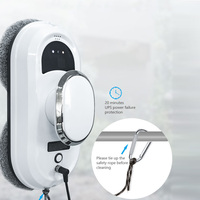 Robot Vacuum Cleaner Penyedot Debu Kuat dengan Alat Pembersih Jendela Otomatis Sekali Klik, Promo Panas