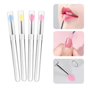 <span class=keywords><strong>Pinceau</strong></span> en silicone pour poudre Aurora, applicateur de poudre <span class=keywords><strong>magique</strong></span> effet miroir, bâton de maquillage réutilisable, crayon de sculpture 3D, outil de nail art - Product Image 5