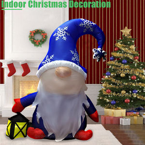Gnomo inflable navideño de 6 pies con linterna, decoración inflable para jardín, patio, hogar, fiestas y días festivos. - Product Image 3