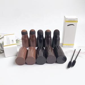 Tampon de sourcils en une étape, étiquette privée, marron, noir, étanche, Kit de tampons de sourcils, pochoir - Product Image 3