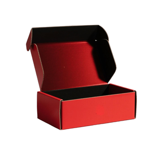 Tùy Chỉnh Sang Trọng Thân Thiện Với Môi Không Thấm Nước Các Tông Sóng Hộp Bưu Phẩm Trang Phục Nổi Vận Chuyển Hộp Quà Tặng Ăn Mặc Đồ Lót Vớ - Product Image 5