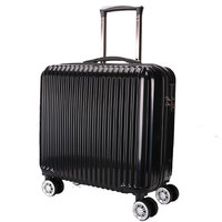 Valise de cabine ultra légère, bagage à main pour avion, valise à roulettes, sac de voyage, mini valise, bagage à main pour embarquement