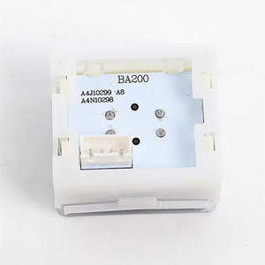Bouton d'ascenseur Kangli BA200, connecteur 4 broches 3 broches, lumière rouge carrée, design moderne pour pièces d'ascenseur - Product Image 1