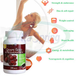 Suplemento Alimenticio Ausreson OEM 200mg Trans-Resveratrol Cápsulas de Trans-Resveratrol - Product Image 2