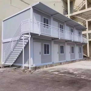 منزل حاويات سريع التركيب، منزل حاويات مُجمَّع مقاوم للماء للمناطق الممطرة، مساكن مؤقتة - Product Image 2