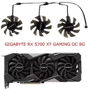 GA81S2U,PLD08010S12HH, refroidisseur de carte, pour Amd XFX Radeon VII, PowerColor AX RX 570 4G, <span class=keywords><strong>GIGABYTE</strong></span> GTX 1660Ti RX 6700 <span class=keywords><strong>5700</strong></span> <span class=keywords><strong>XT</strong></span> - Product Image 1