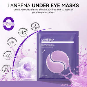 カスタムロゴ入りアイパッチ（クマ対策）コラーゲンアイマスク レチノールハイドロゲルコラーゲン保湿アイマスク - Product Image 3