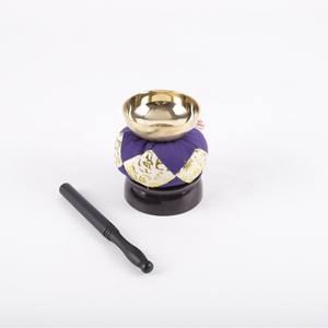 Cuenco budista de carillón de bronce de 2,3 pulgadas, cuenco de campana, suministros de instrumentos religiosos, cuenco para cantar - Product Image 5