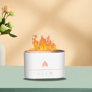 Wholesale <b>Flame</b> Aromatherapy Diffuser Air <b>Humidifier</b> Household Aromatherapy Fire Ultrasonic Essential Oil Diffuser Machine - Product Image 4