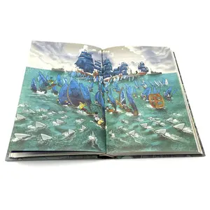 Фабричная Книга в твердом переплете, полноцветная книга, Детские парные книги, сервис печати книг