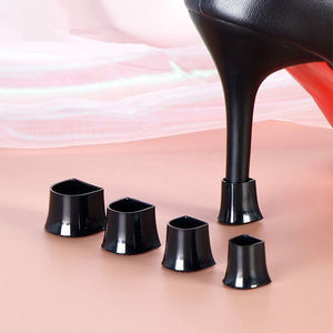 Taglia più grande 16MM tacco alto protettore tacco riparazione calotte silenziatori tacco alto per scarpe da donna su erba - Product Image 1