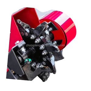 High Power Forestry Wood Stump Tree Root Removal <b>Machine</b> Construction Retail Featuring Essential Gear Bearing Timber Trailer - Product Image 6