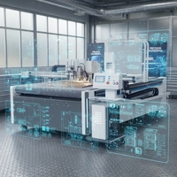 Máquina de Corte Digital CNC, Plotter para Cartón Corrugado, Cartón de Nido de Abeja, Impresión de Cartón, Máquina de Corte de Papel