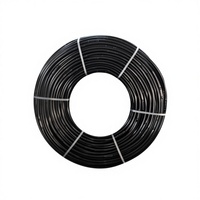 Système d'irrigation automatique à économie d'eau pour la culture en serre, utilisant des tuyaux d'irrigation goutte à goutte en PE noir de 16 mm pour un arrosage efficace