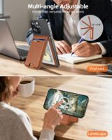 Porte-cartes de crédit professionnel personnalisé, portefeuille MagSafe avec pince à billets, le portefeuille magnétique le plus puissant pour iPhone séries 17/16/15/14/13/12