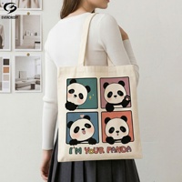 Sac fourre-tout en toile de coton grande capacité, sac à bandoulière de couleur unie, sac de courses pliable, sac d'épicerie recyclé uni avec poignée en corde