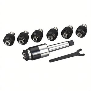 Outil de taraudage avec douilles, ensemble de 6 pièces pour perçage et filetage du métal - Product Image 2