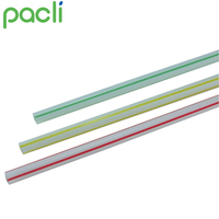 Paille plastique personnalisée, pour boire, livraison gratuite