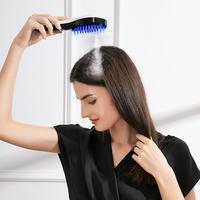 Peine de Masaje con Microcorriente OEM de Fábrica para Activar los Músculos del Cuero Cabelludo, Fortalecer las Raíces del Cabello y Conservar los Folículos Pilosos