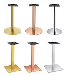 Soporte de Acero Inoxidable para Patas de <span class=keywords><strong>Mesa</strong></span>, Diseño Moderno y Sencillo de Lujo Ligero, para Mesas de Comedor de Restaurantes y Bares Occidentales, Estilo Chino Nuevo - Product Image 1