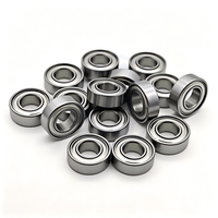 Bantalan Bola Alur Dalam Miniatur L-1470ZZ 7x14x5mm Baris Tunggal ZZ Pelindung Logam Bantalan Motor Kecil