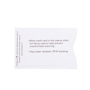Portacarte di Credito Travelsky con Blocco RFID Personalizzato Impermeabile in <span class=keywords><strong>Carta</strong></span> per Carte d'<span class=keywords><strong>Identità</strong></span> e di Credito - Product Image 4