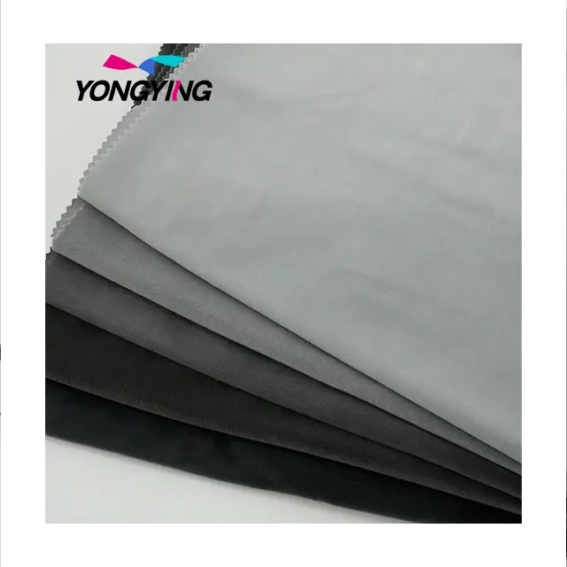 Yongying разноцветная текстильная ткань с блестками, полиэфирная атласная ткань с блестящими блестками, платье для всей продажи