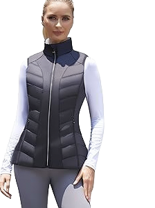 Chaleco Casual para Mujer, Tallas S-4XL, Largo Regular, Estilo Traje, Sin Mangas, Color Rojo y Negro, con Cierre, 100% Poliéster Transpirable - Product Image 1