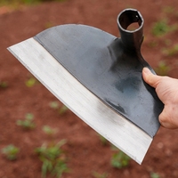 Hache à lame carrée en acier au carbone de qualité supérieure, fabrication OEM par fonderie et forgeage, outil agricole de haute qualité