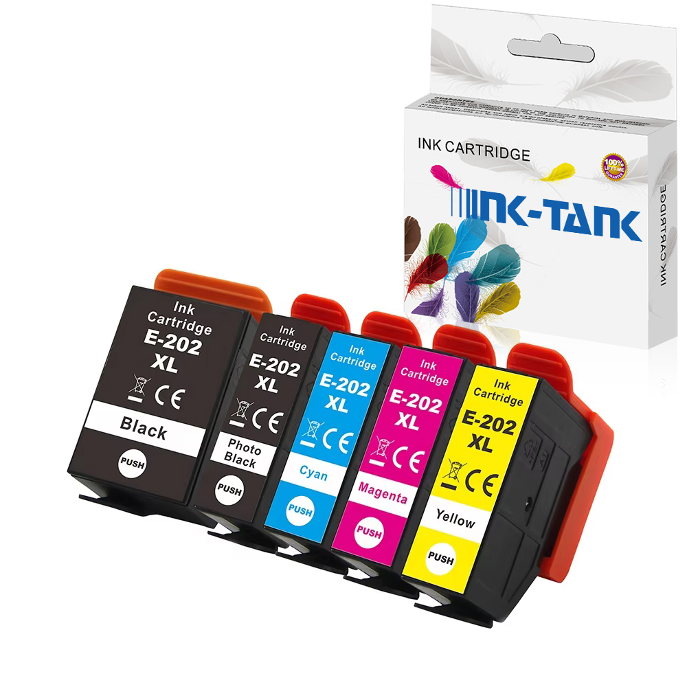 INK-TANK 202XL T202 T202XL Премиум цвет совместимый чернильный картридж для принтера Epson Expression Премиум XP-6000 XP-6105