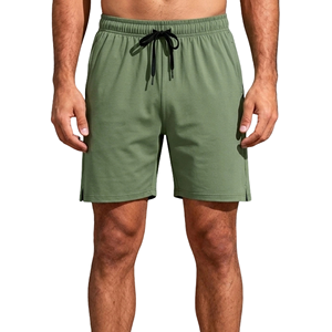 Shorts de sport anti-plis pour hommes – Haute qualité, séchage rapide, évacuation de l'humidité, taille élastique pour entraînement intensif en salle de sport - Product Image 2