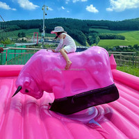 Machine de combat de taureau mécanique gonflable espagnole pour adultes, jeu de taureau mécanique de cowboy, utilisation extérieure et intérieure, à vendre