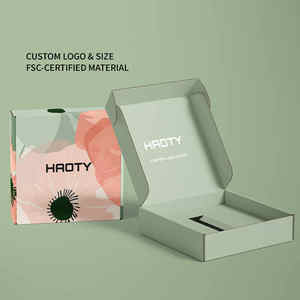 Cajas de Correo Miniatura A5 para Material Cosmético, 9x6x4, para Envío, Regalos, de Cartón Corrugado, Ecológicas, con Laminado Mate, Relieve y Cierre - Product Image 3