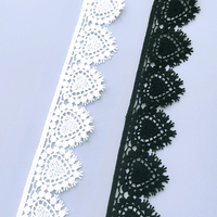 Qiao — dentelle noire de mariage brodé en Polyester, avec fil de lait, dentelle africaine, vente en gros, 2022