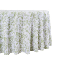 Nappe de table en tissu imprimé fantaisie de haute qualité, imperméable, avec logo et motif floral pour événements et mariages