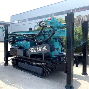 APCOM Mining Crawler Mounted Water Well Drilling Rig 500m 600m 700m 800m 1000m Hard Rock Ultra Deep Borehole <b>Drill</b> Rig - Product Image 1