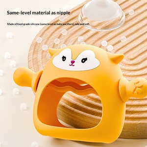 Guantes Masticables <span class=keywords><strong>para</strong></span> Bebés, <span class=keywords><strong>Mordedores</strong></span> Calmantes, <span class=keywords><strong>Juguetes</strong></span> de Silicona Libres de BPA, Productos <span class=keywords><strong>para</strong></span> Bebés de Grado Alimenticio, Personalizados al por Mayor, OEM - Product Image 2